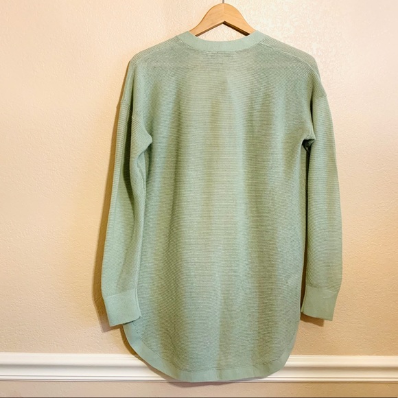 LOFT Long Open Front Light Weight Cardigan NWT - Picture 5 of 13